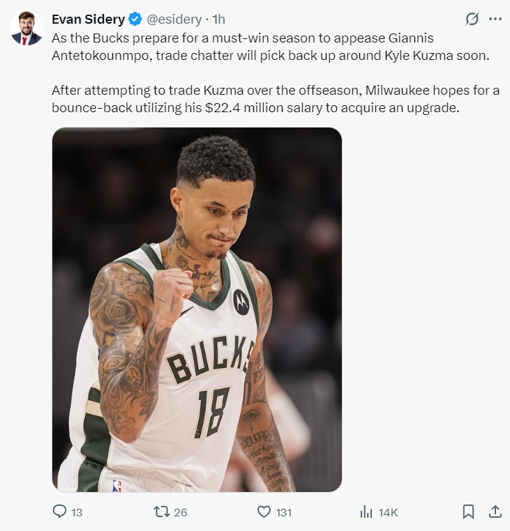 BR最近两, 库兹马也榜